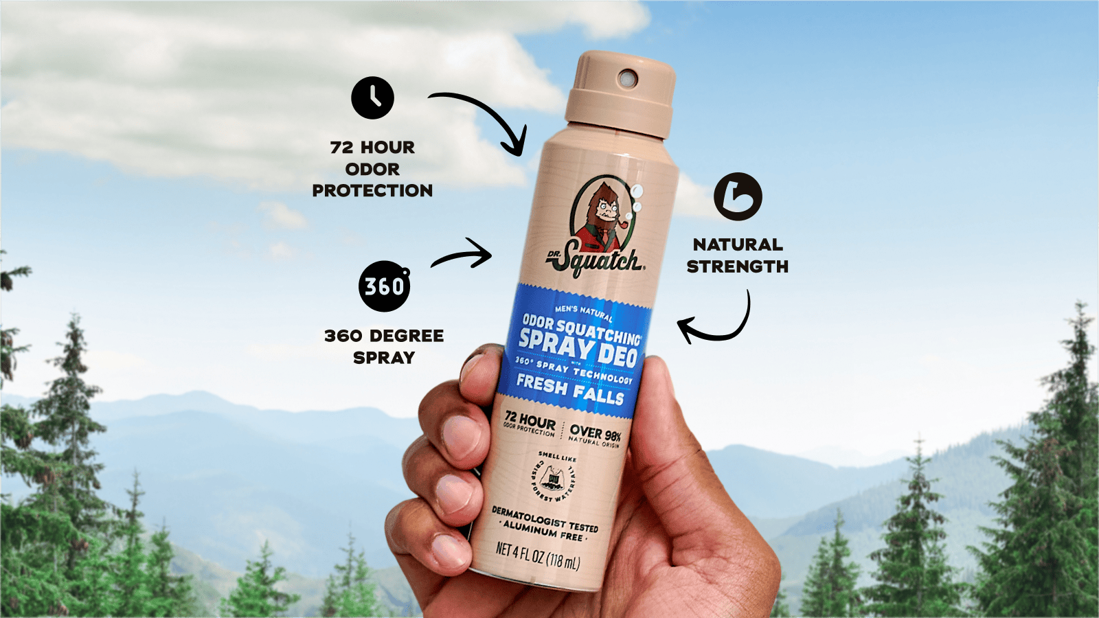Spray Deodorant 6-Pack T4