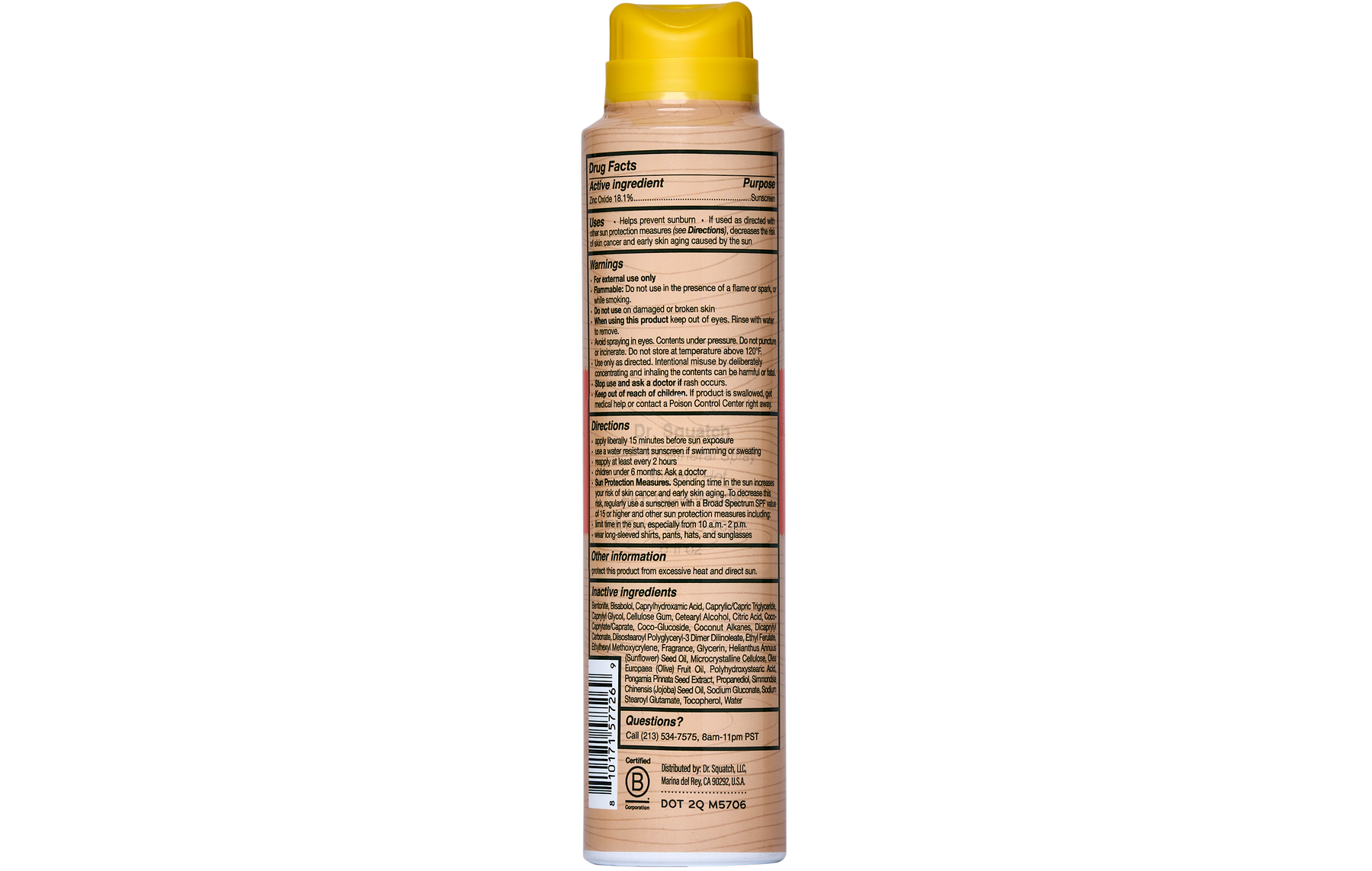 Spray Sunscreen | SPF 30 UVA/UVB Protection | Non-Greasy Mineral Sunscreen for Men K0