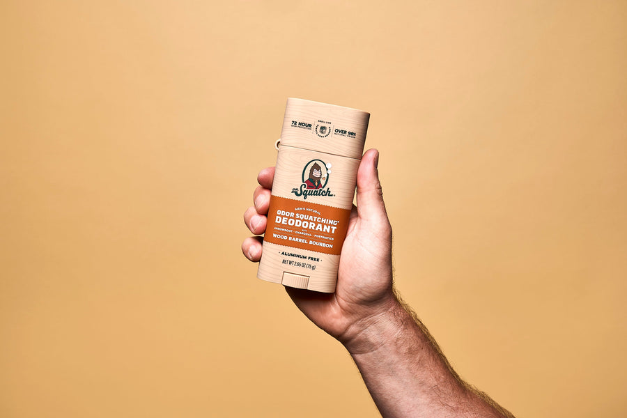 Wood Barrel Bourbon Deo Flask V9