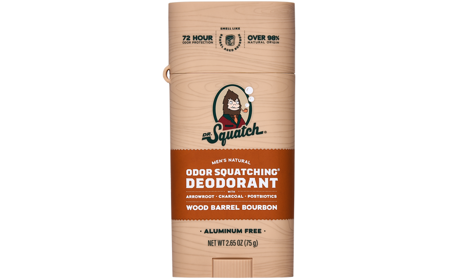 Wood Barrel Bourbon Deo Flask V9