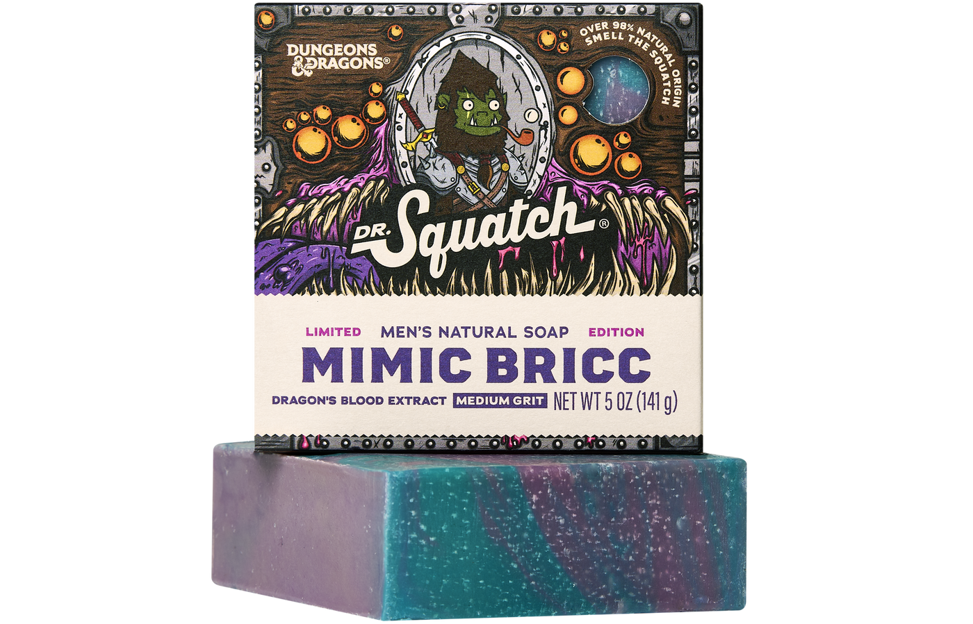 Dungeons & Dragons Mimic Bricc 3-Pack - Exclusive Limited Edition Bar Soap V9