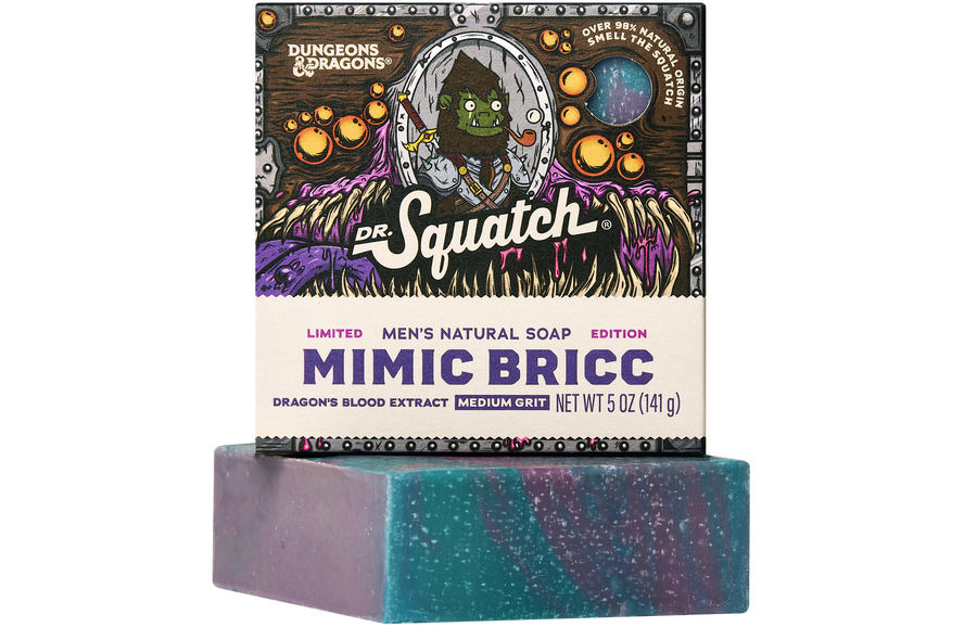 Dungeons & Dragons Mimic Bricc 3-Pack - Exclusive Limited Edition Bar Soap V9