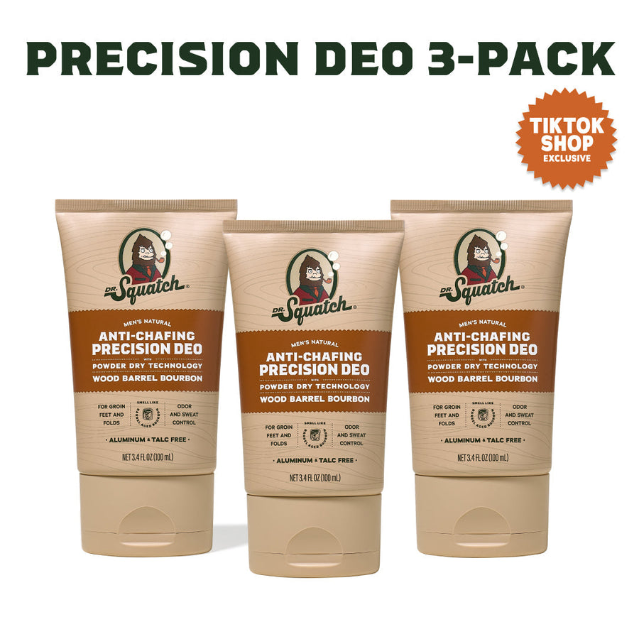 Precision Deo Wood Barrel Bourbon - 3-Pack C9