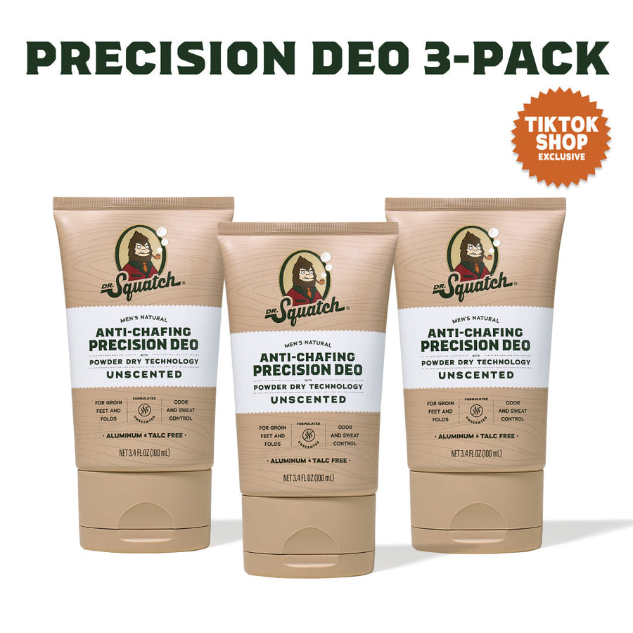 Precision Deo Fragrance Free - 3-Pack E4