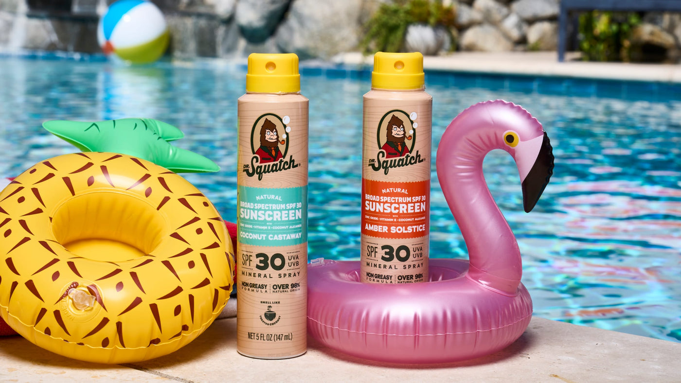 Spray Sunscreen 2-Pack | SPF 30 UVA/UVB Protection | Non-Greasy Mineral Sunscreen for Men S1