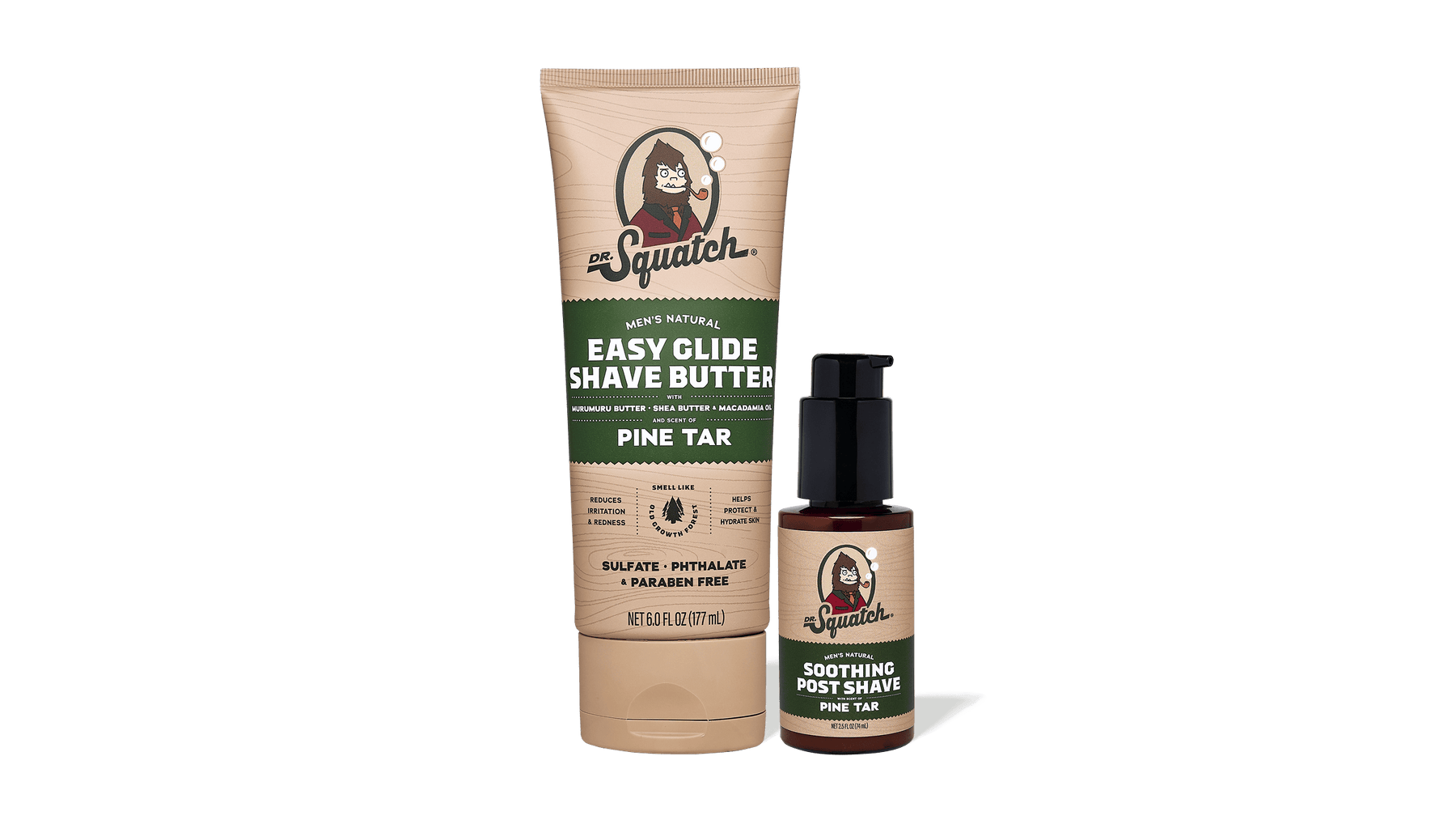 Pine Tar Smooth Shave Bundle D6