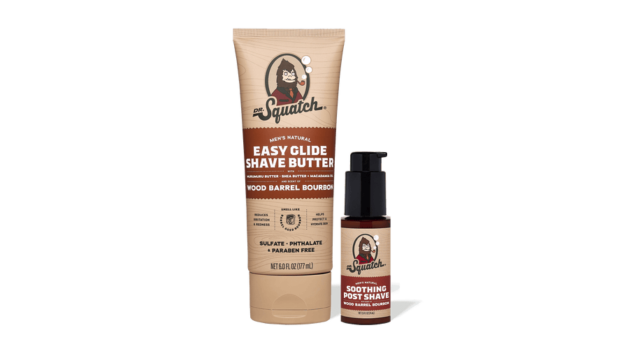 Wood Barrel Bourbon Smooth Shave Bundle W8