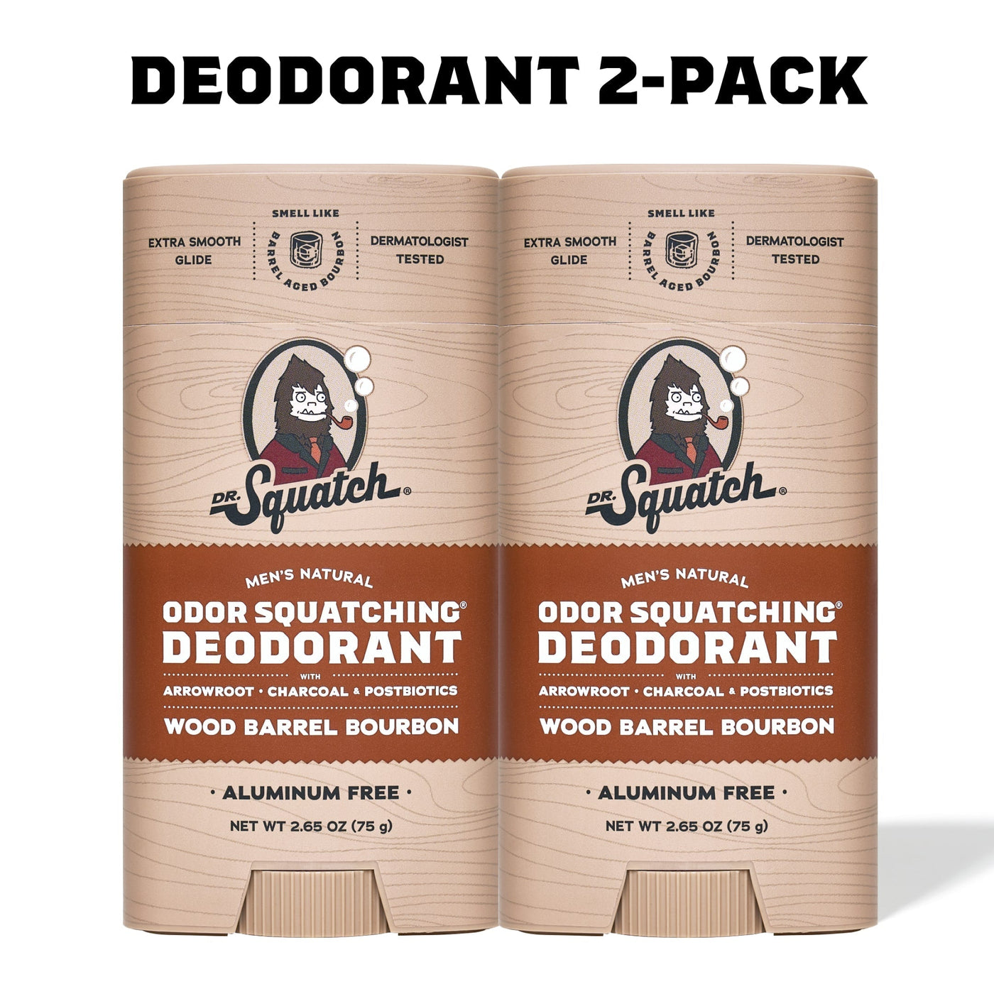 Wood Barrel Bourbon 2-Pack Deodorant E8