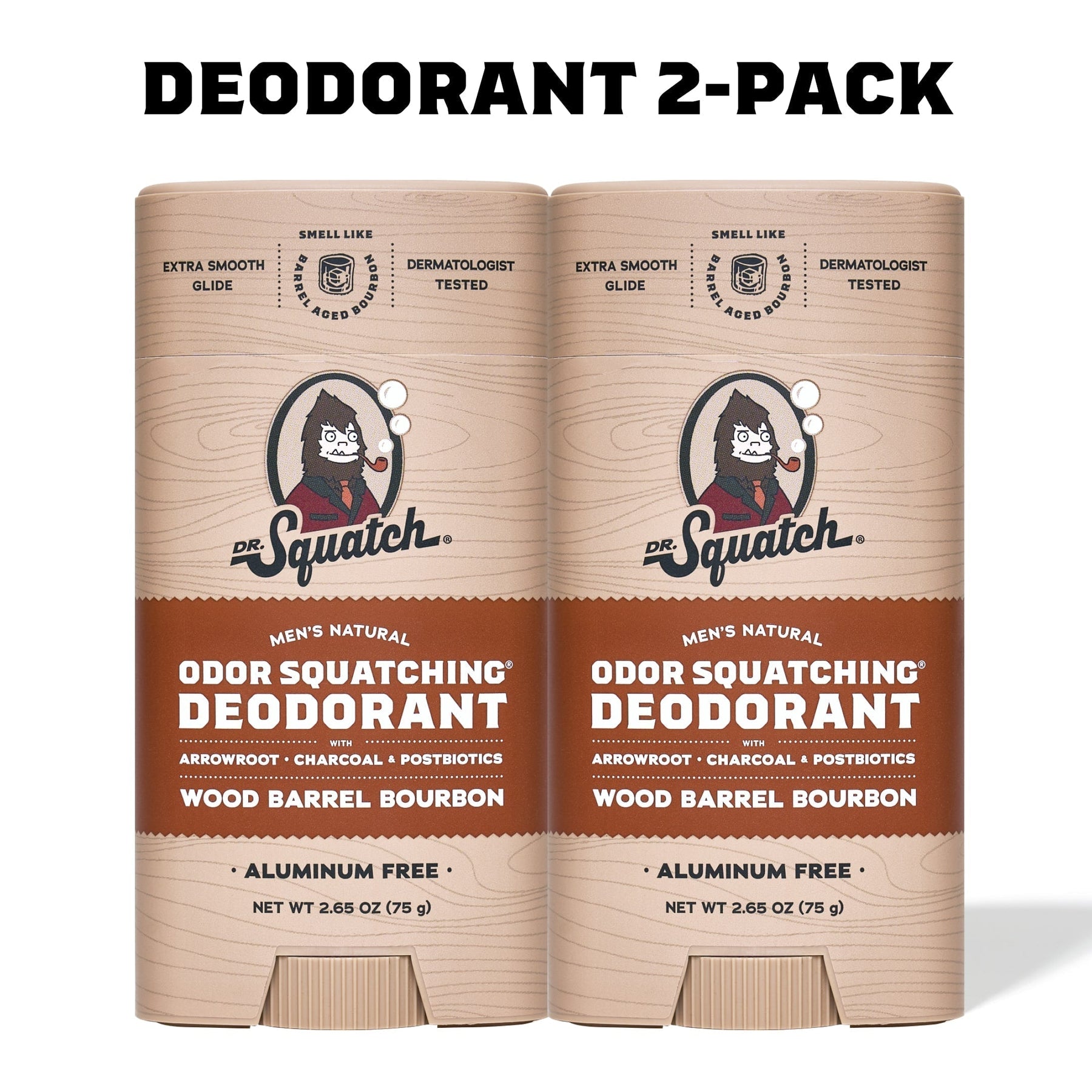 Wood Barrel Bourbon 2-Pack Deodorant E8