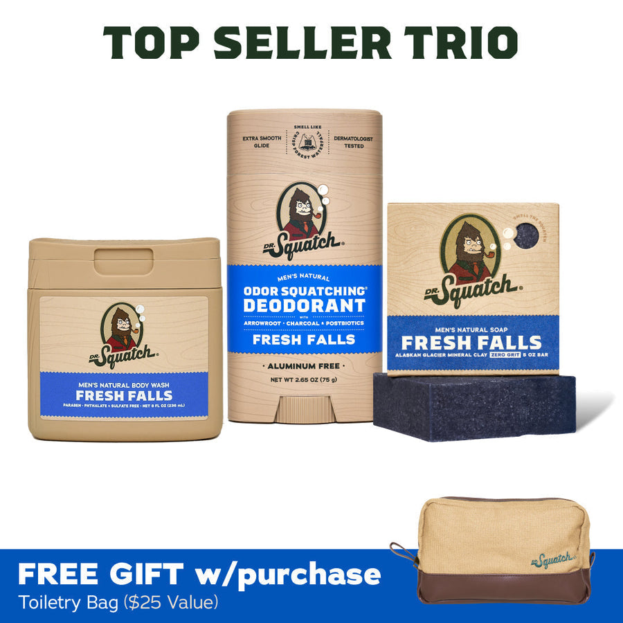Soap, Deo, Body Wash + GWP Bag - Fresh Falls F3