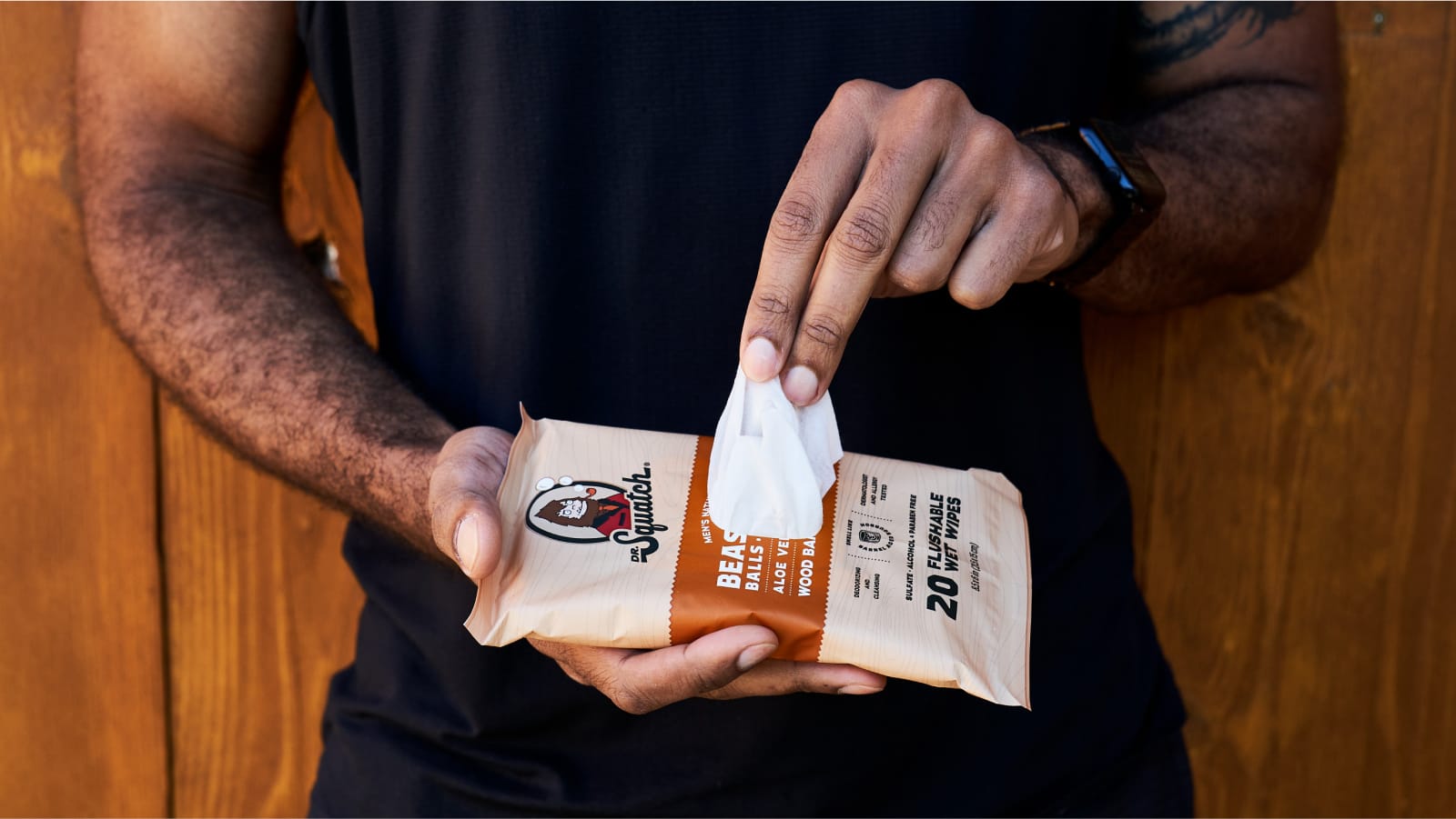 FREE Wood Barrel Bourbon Wipes C0