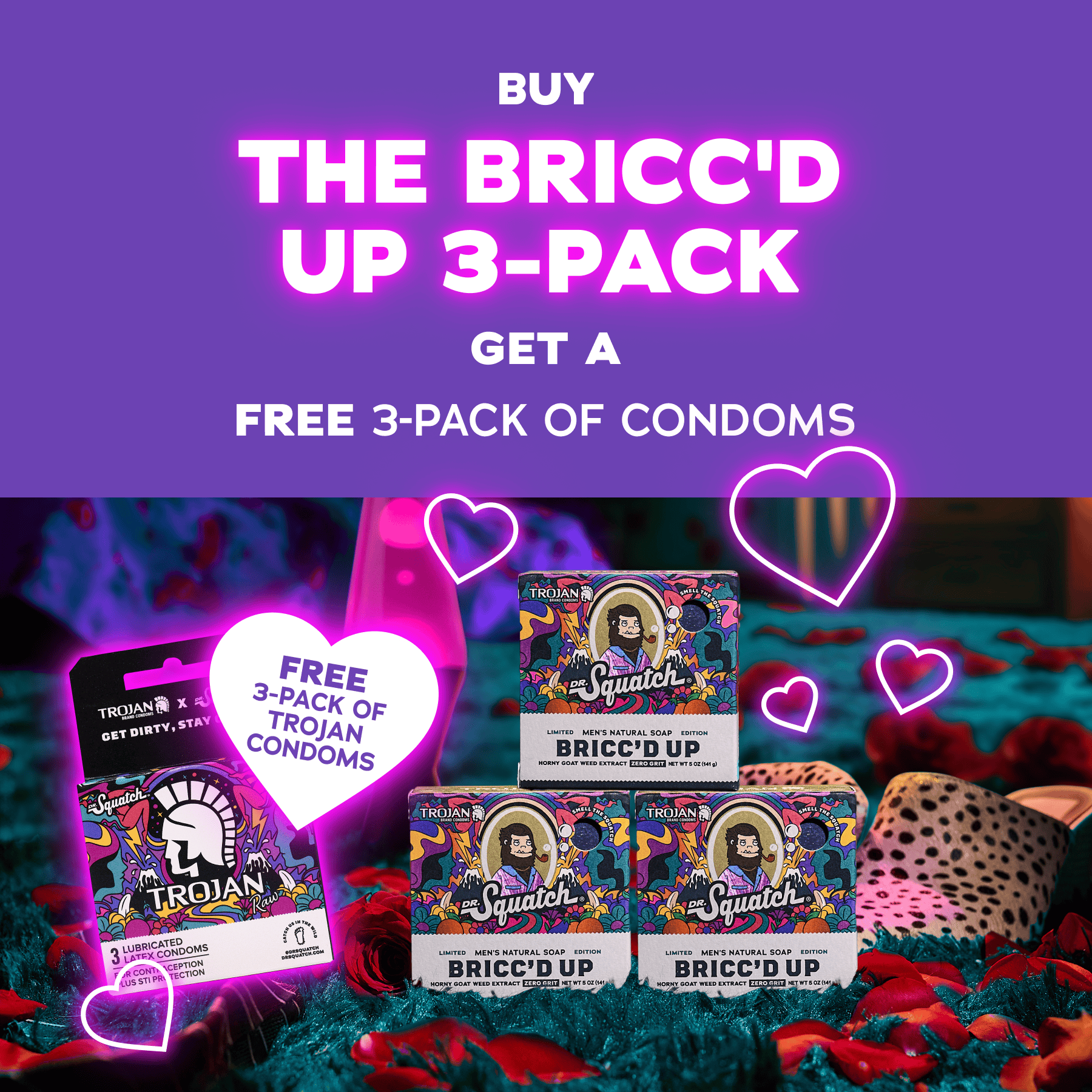 Bricc'd Up Condom 3-Pack N0