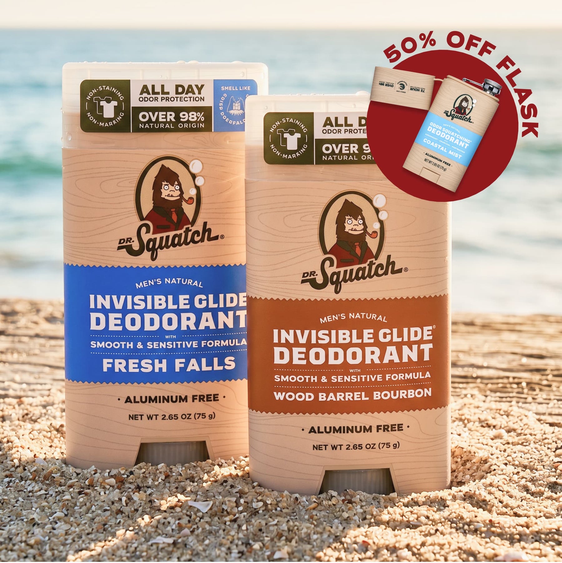 2-Pack Glide + Deo Flask R5