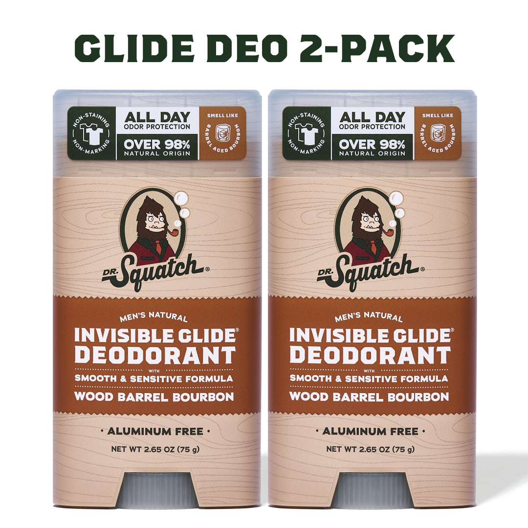 Wood Barrel Bourbon 2-Pack Invisible Glide Deo L0