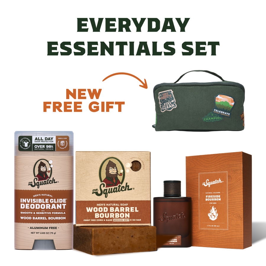 Everyday Essentials Set - Wood Barrel Bourbon A8