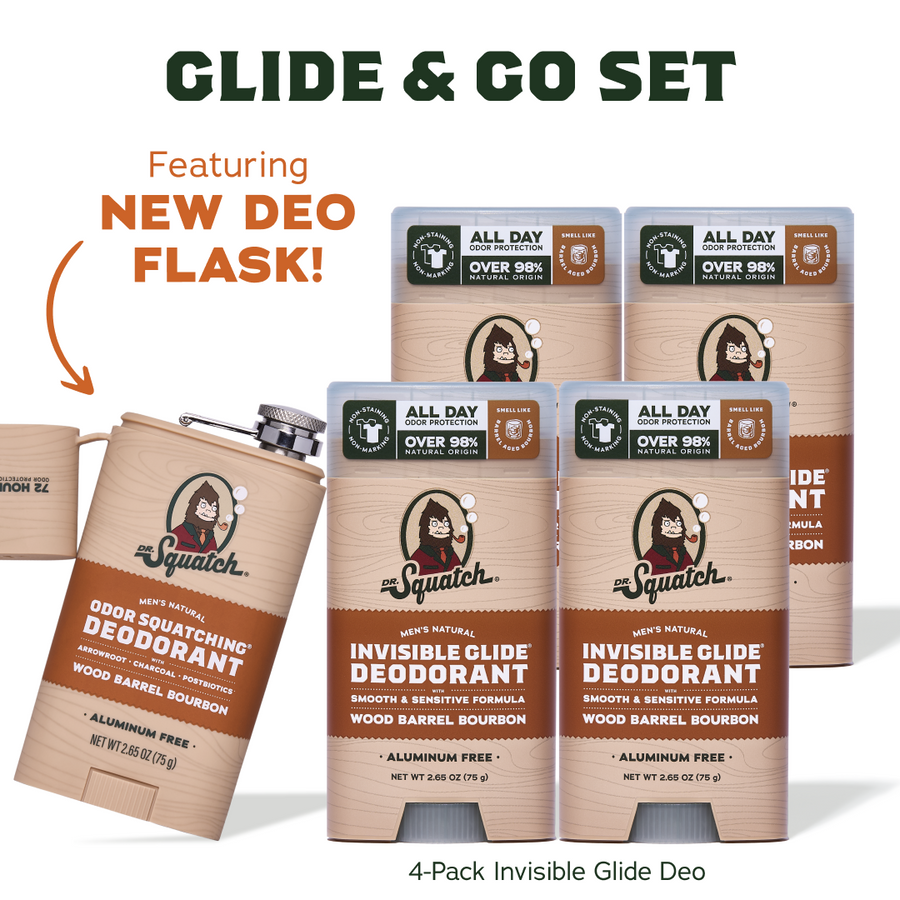 WBB IG Glide 4-Pack + Deo Flask W3