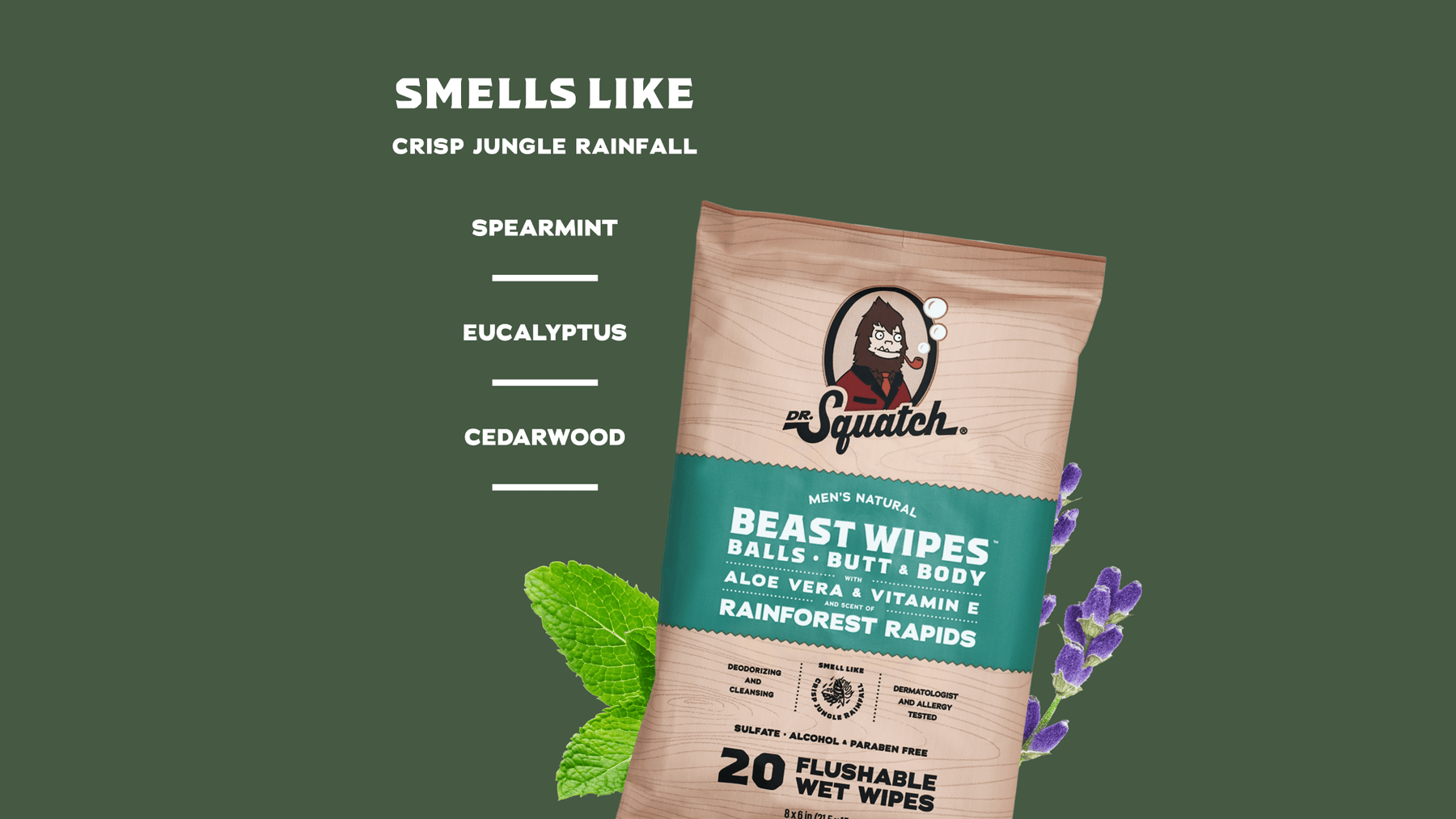 FREE Rainforest Rapids Wipes H9