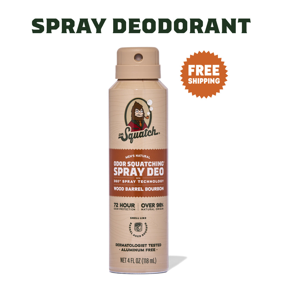 Wood Barrel Bourbon Spray Deo J9