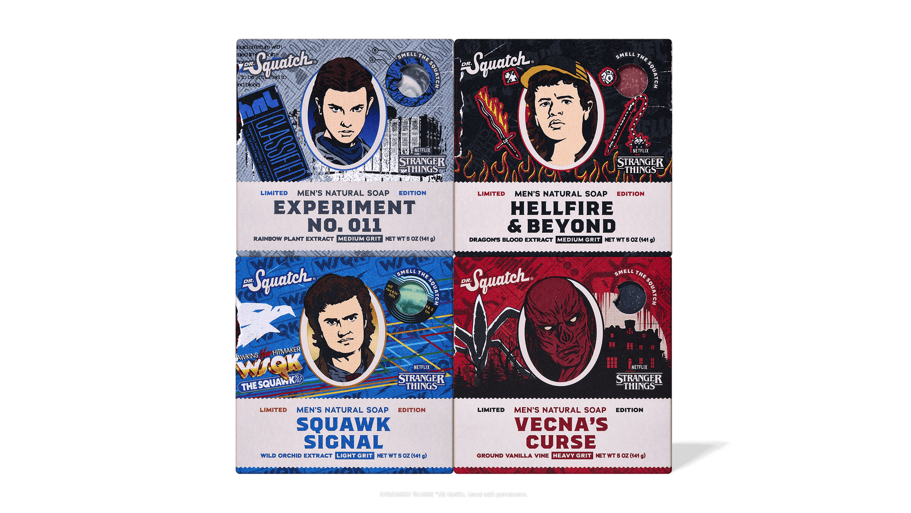 Stranger Things 4-Pack X2