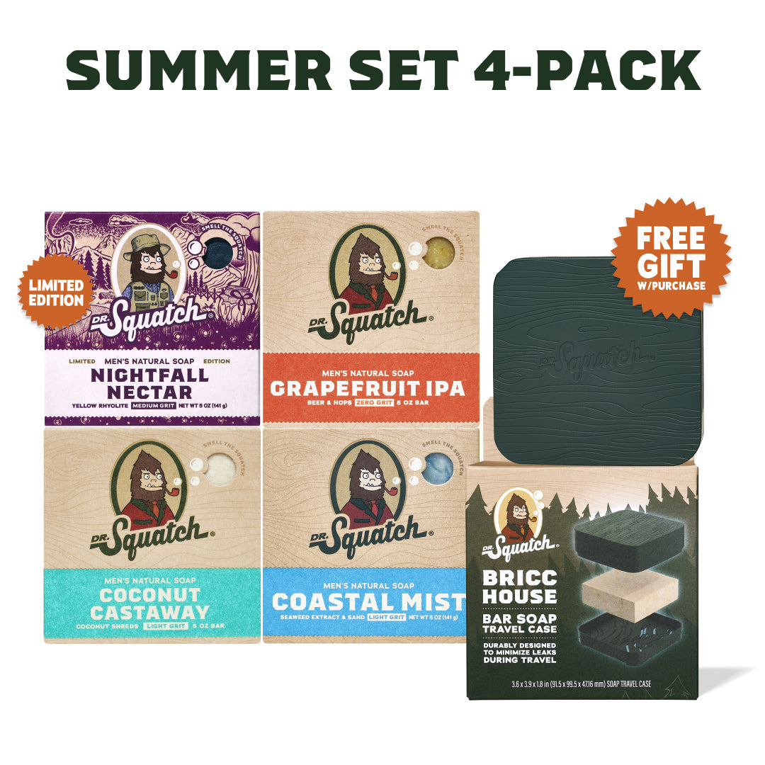 Summer Set 4-Pack + GWP Travel Case L4