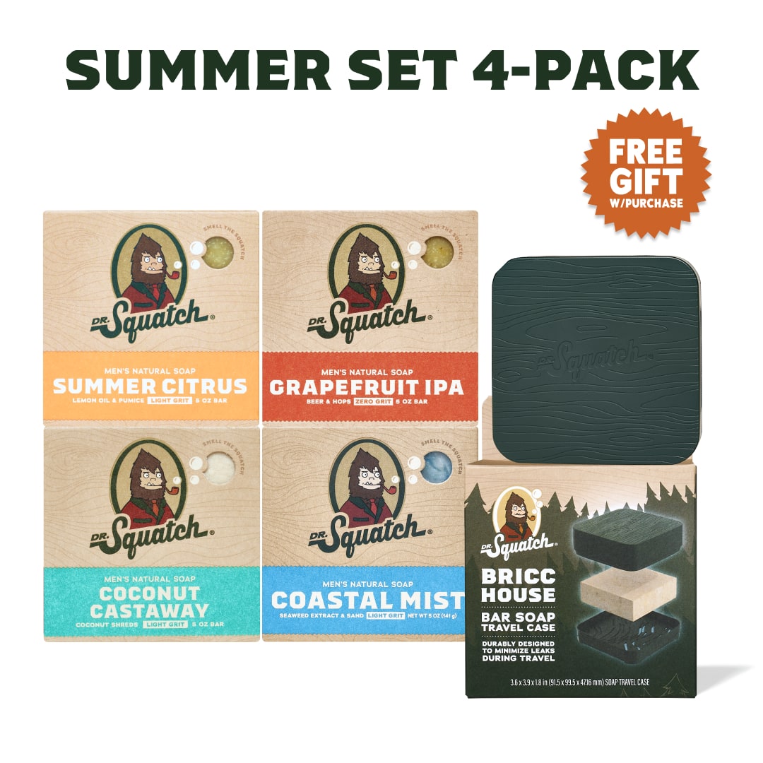 Summer Set 4-Pack + GWP Travel Case F0