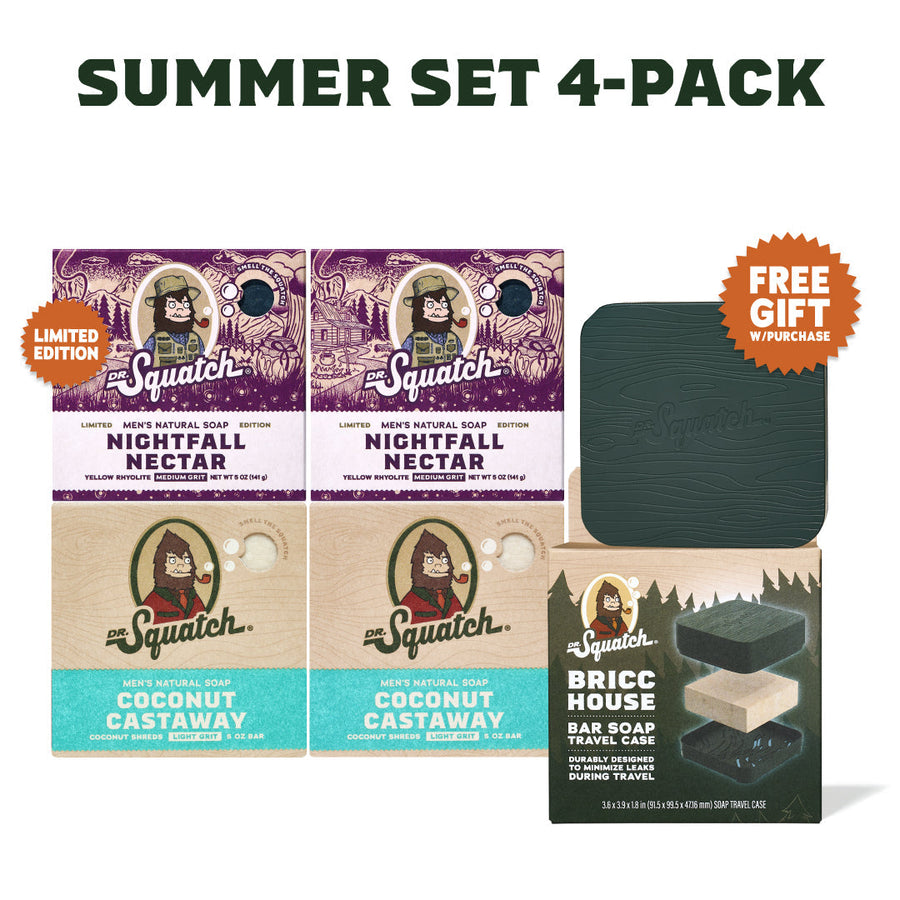 Summer Set 4-Pack + GWP Travel Case R6