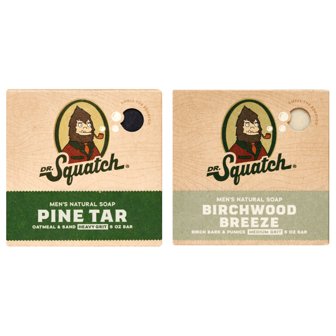 Woodsy 2-Pack Natural Bar Soap Q9