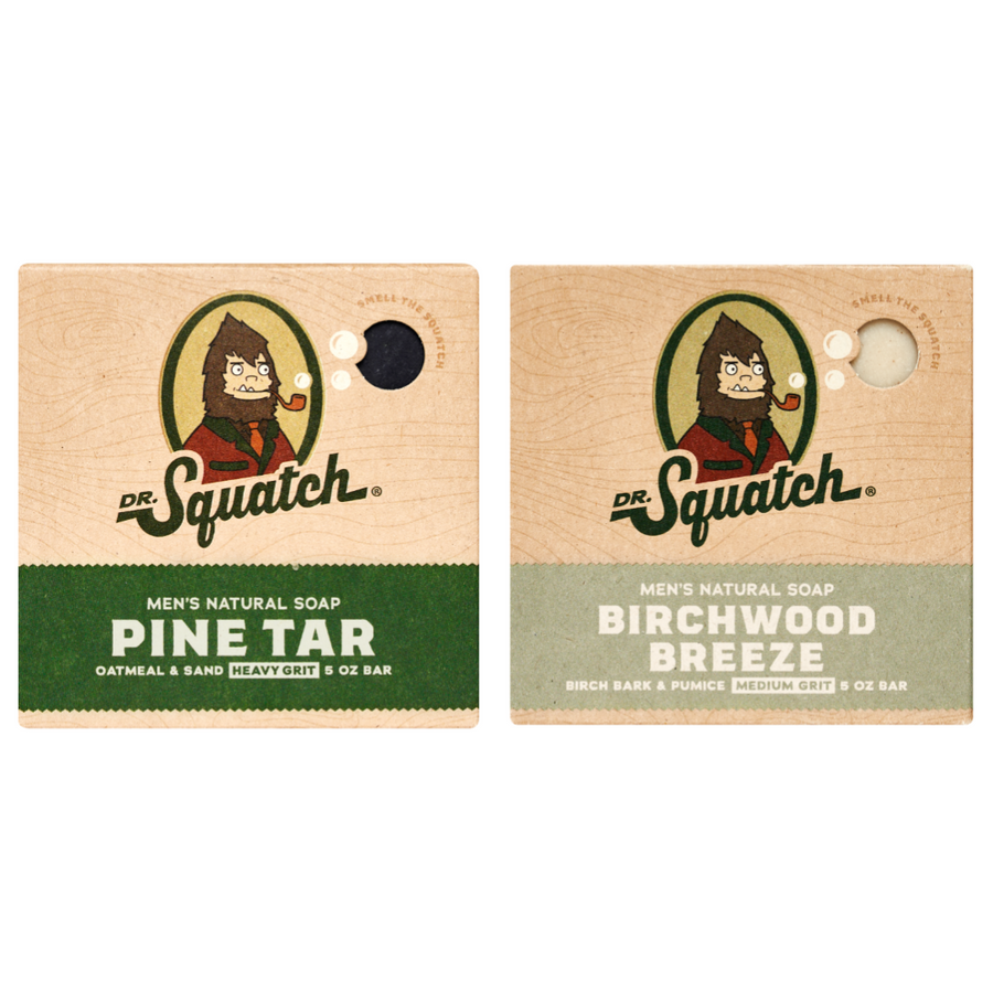 Woodsy 2-Pack Natural Bar Soap Q9