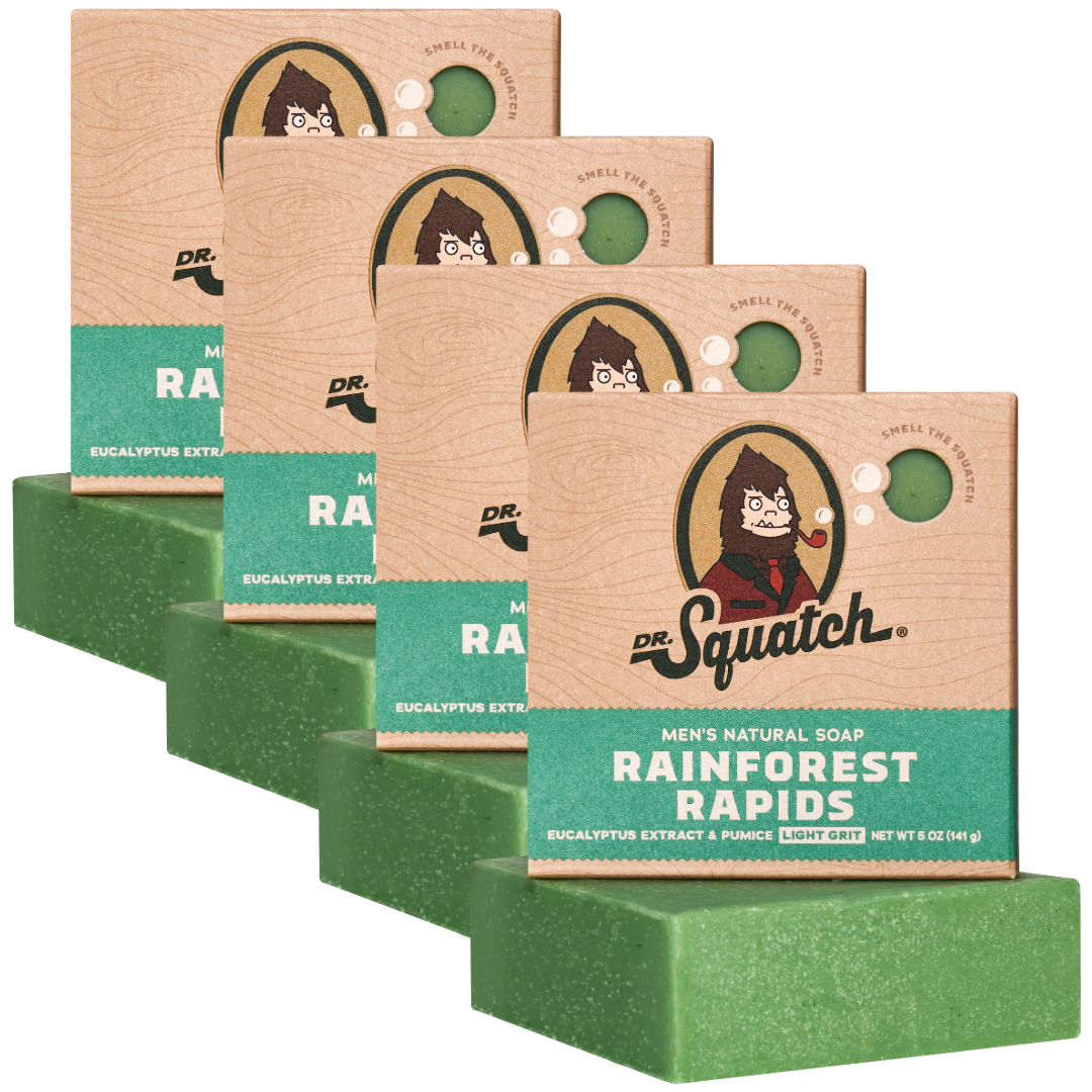 4-Pack Rainforest Rapids Natural Bar Soap C3