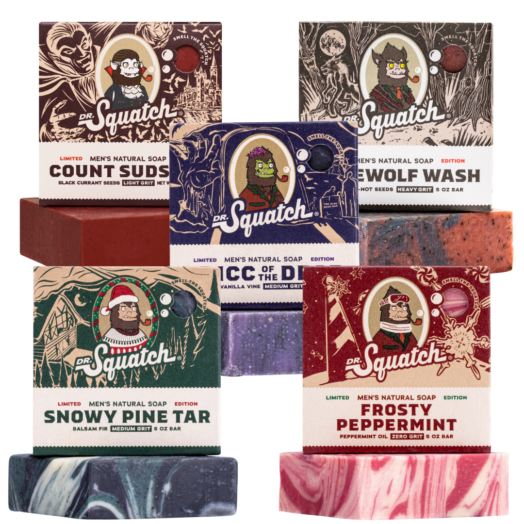 Holiday Hangover 5-Pack Natural Bar Soap S6