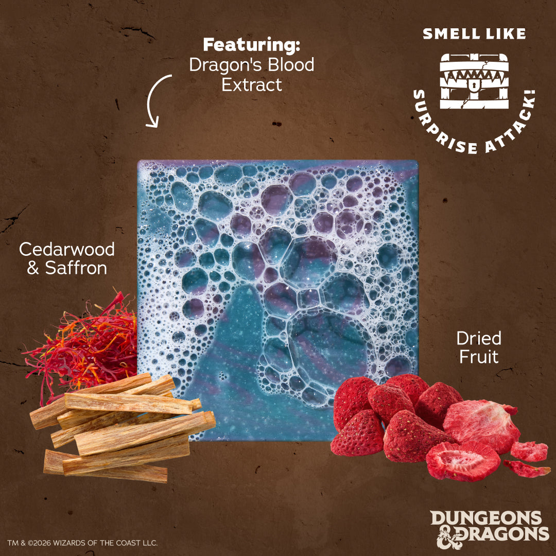 Dungeons & Dragons Mimic Bricc 3-Pack - Exclusive Limited Edition Bar Soap V9