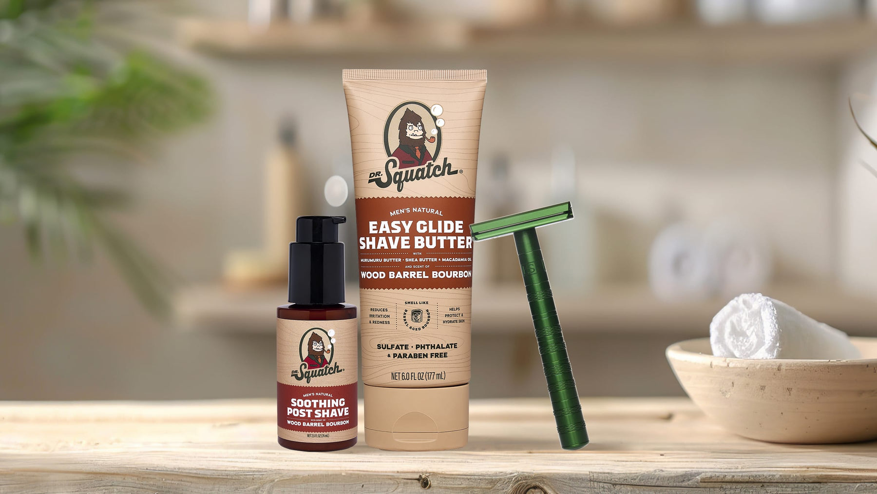 Wood Barrel Bourbon Glide Guy Bundle D8