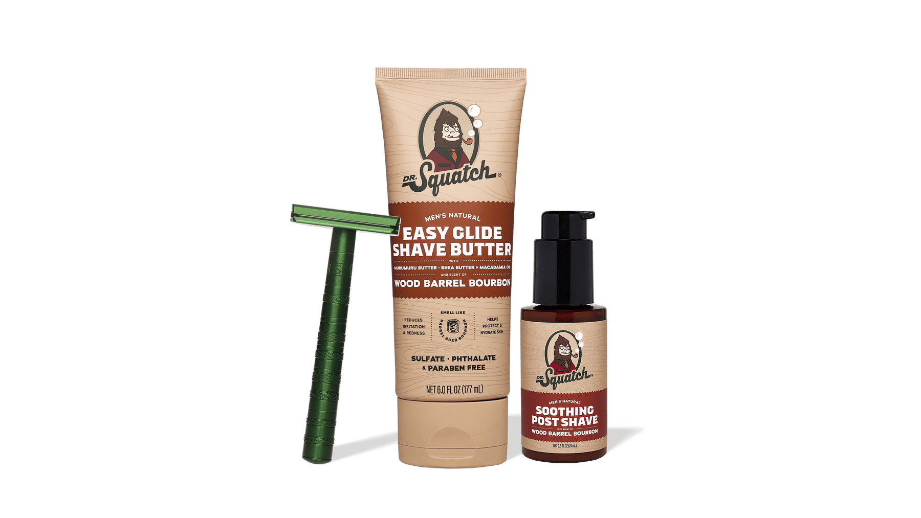 Wood Barrel Bourbon Glide Guy Bundle D8