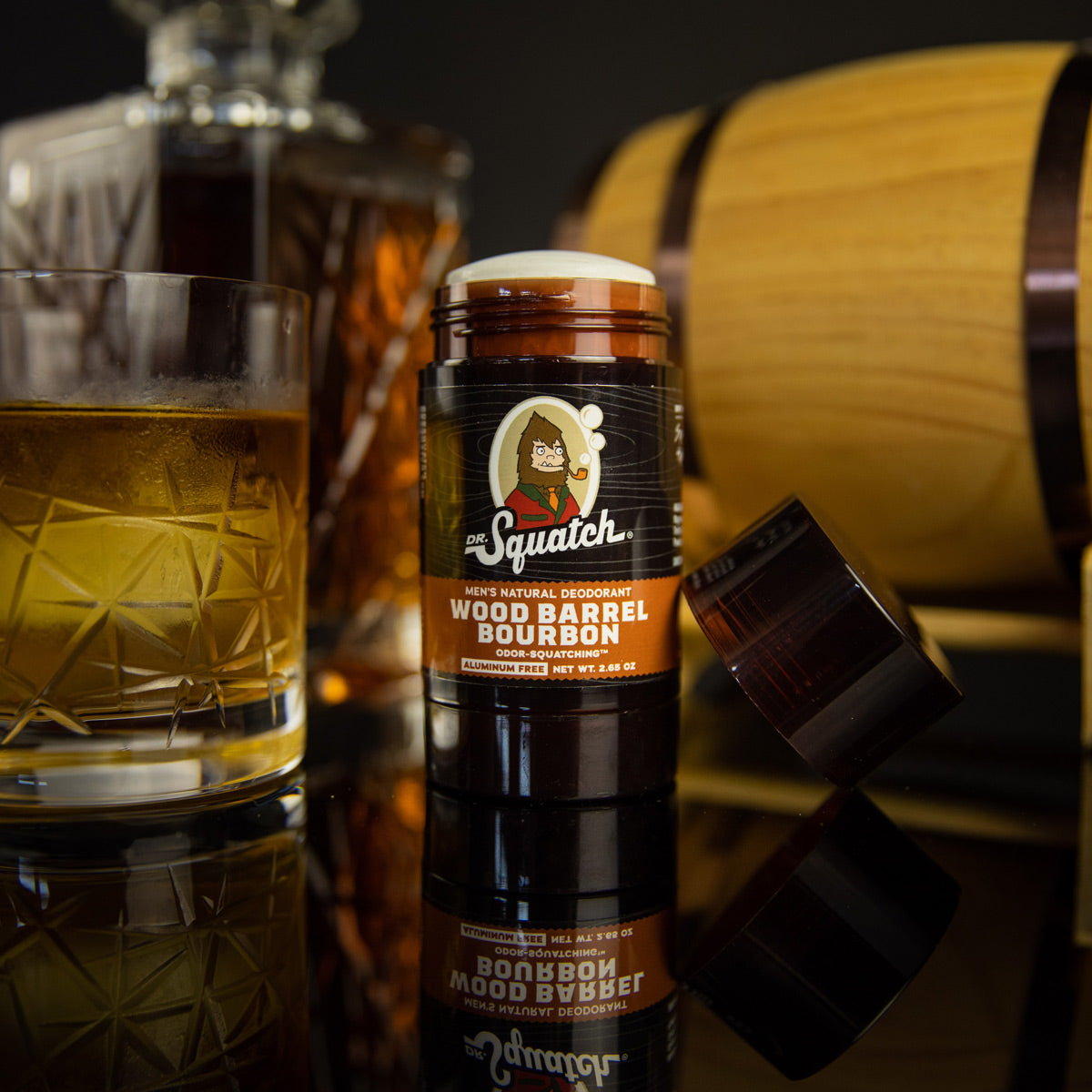 Essentials: Wood Barrel Bourbon Deodorant F1