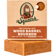 Essentials: Wood Barrel Bourbon Bar Soap H7