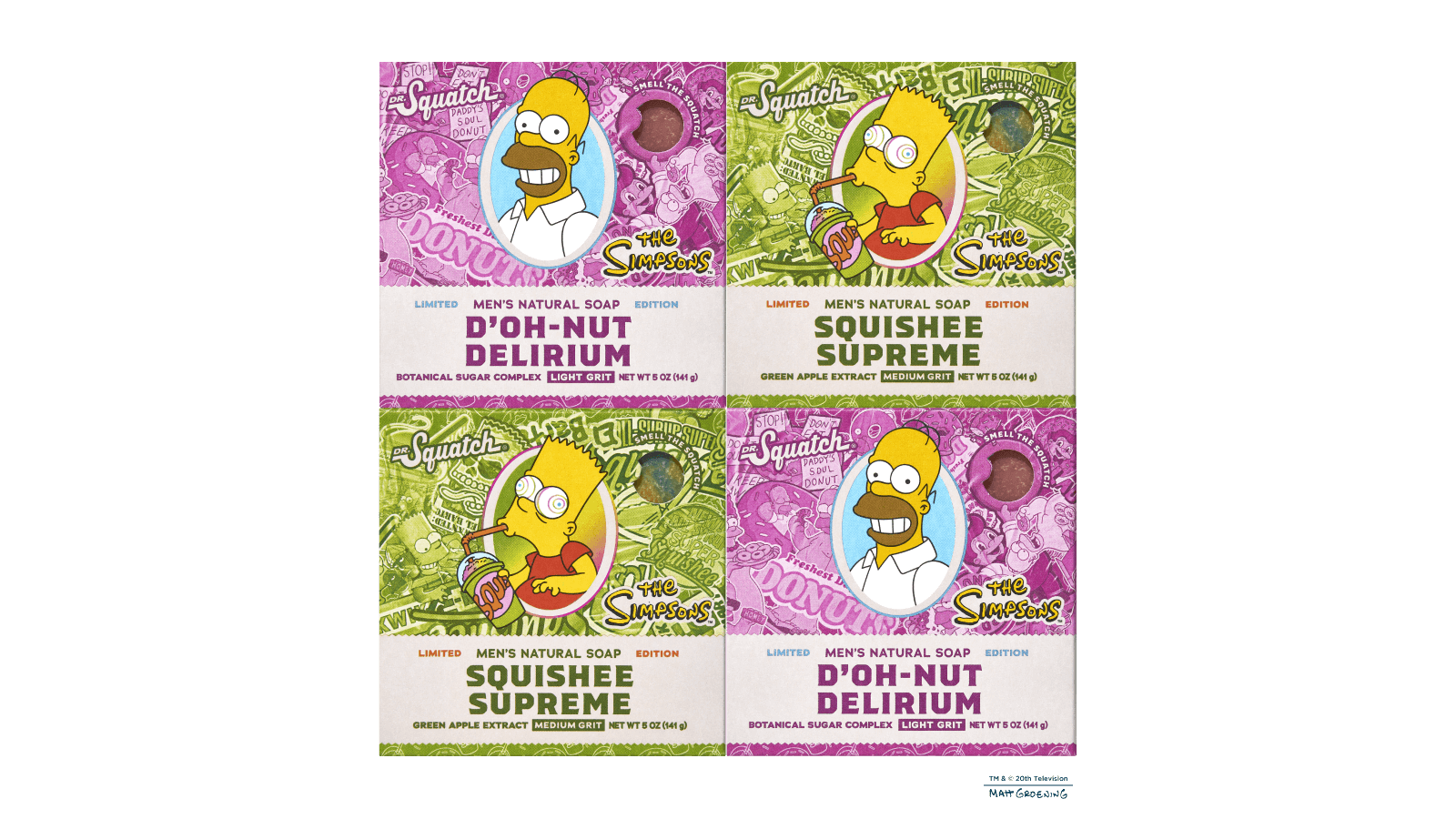Simpsons Suds 4-Pack M2
