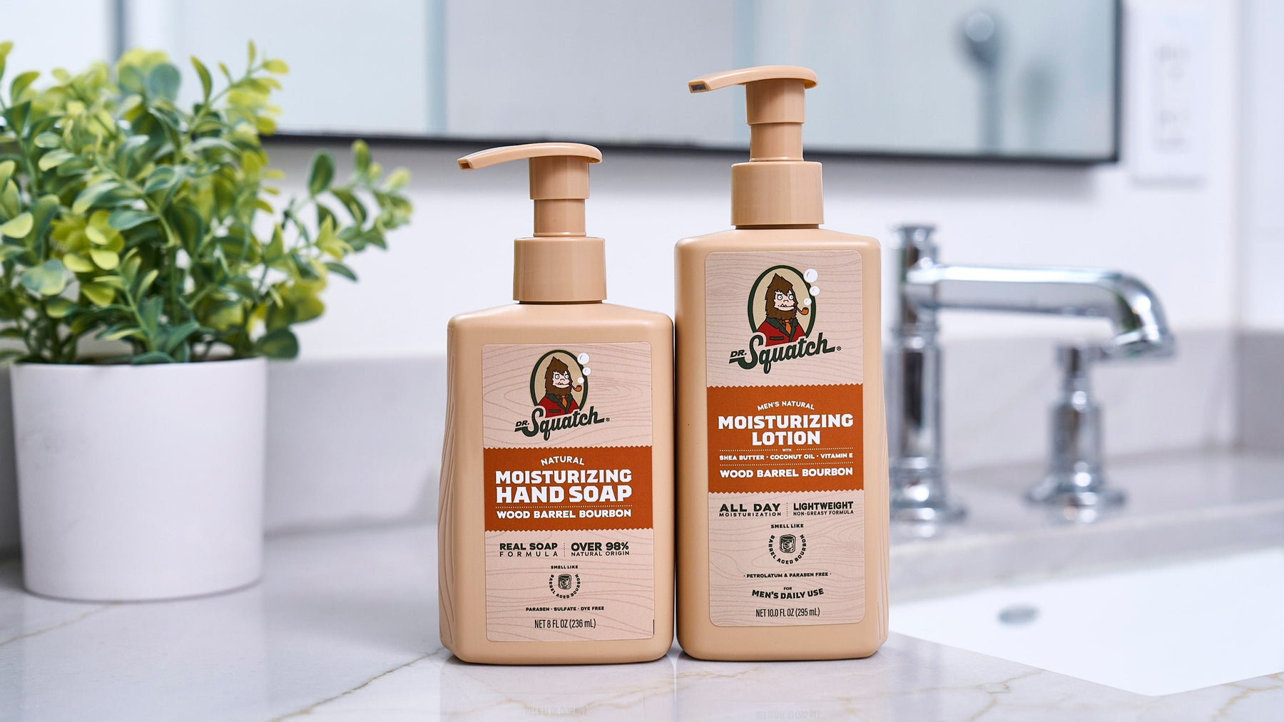 Wood Barrel Bourbon Hand Soap V6