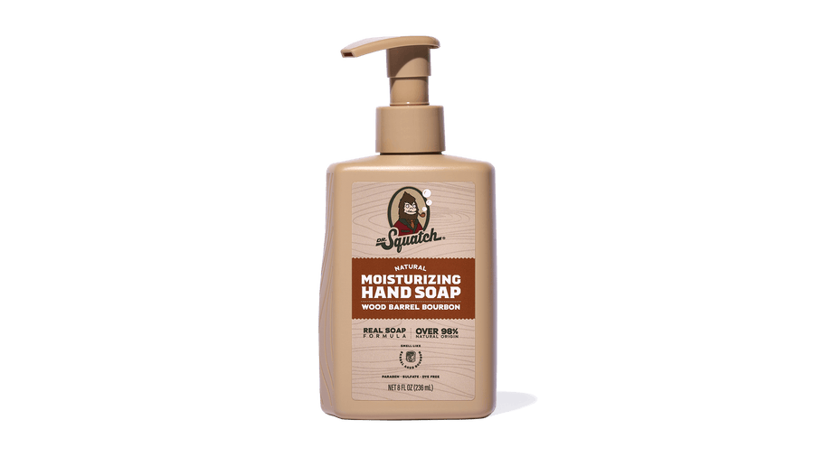 Wood Barrel Bourbon Hand Soap V6